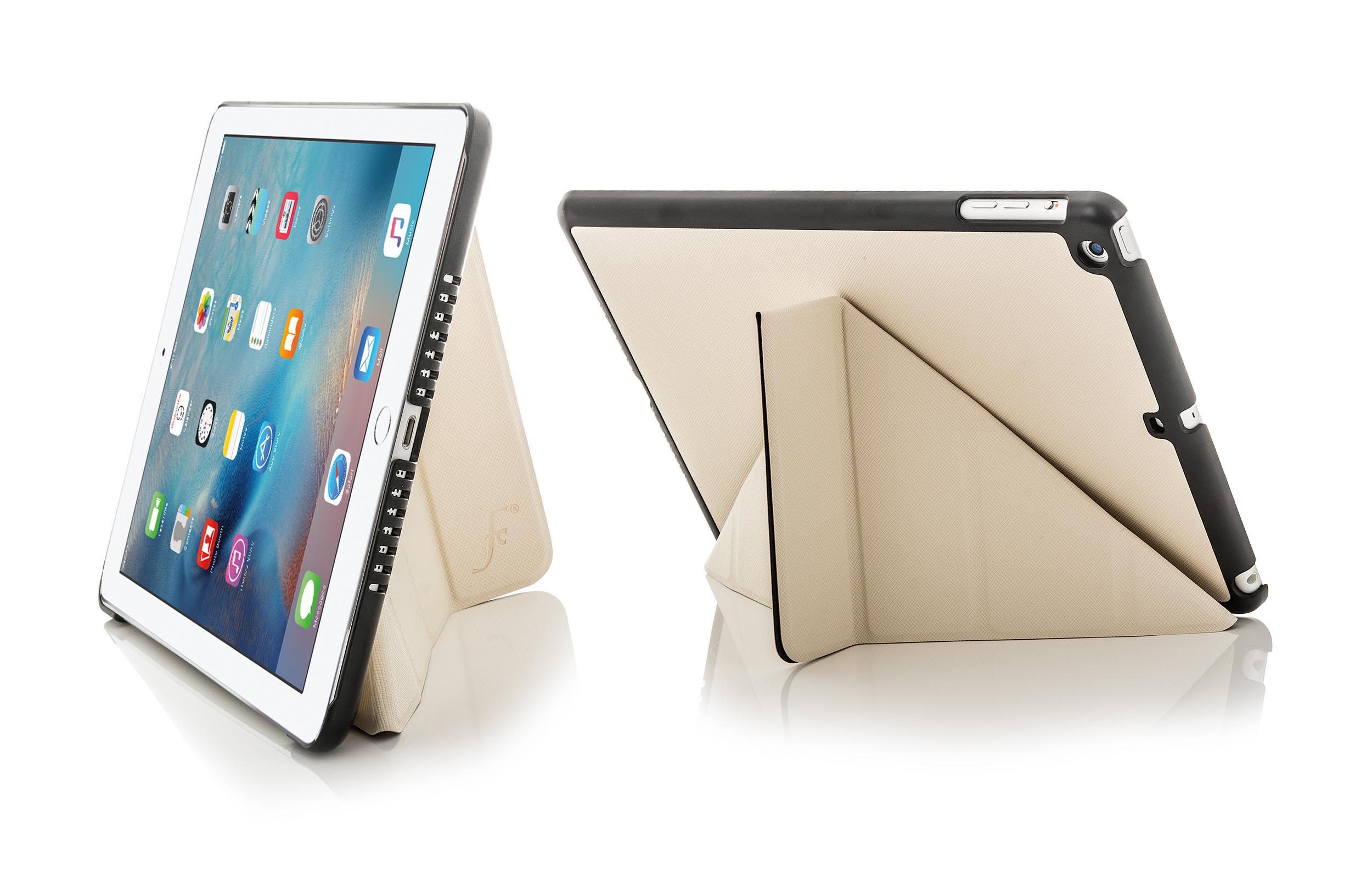 Forefront Cases® Folding Origami Smart Case Cover Stand for Apple iPad